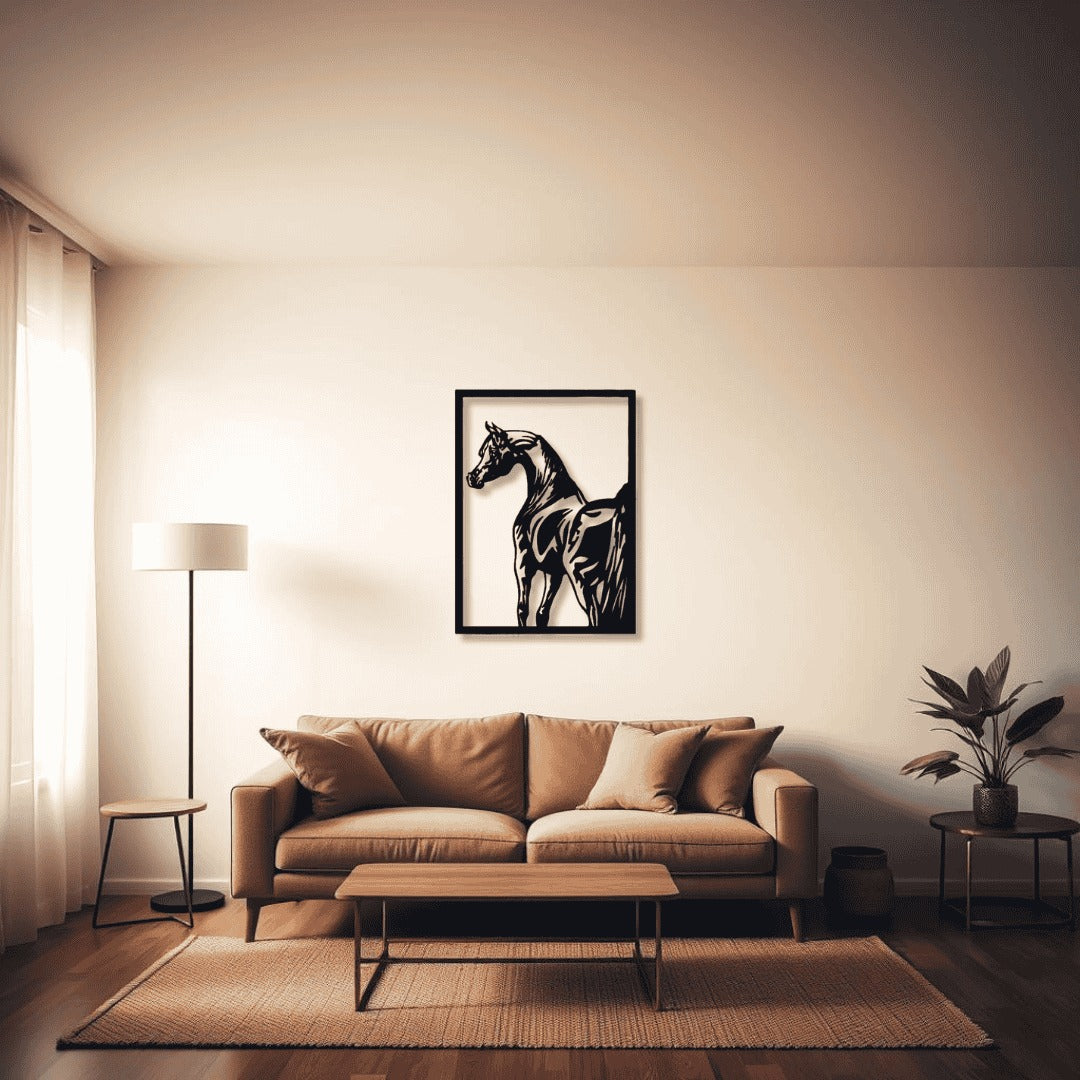 Horse Wall Art D19 لوحة الخيل | Metal Wall Art