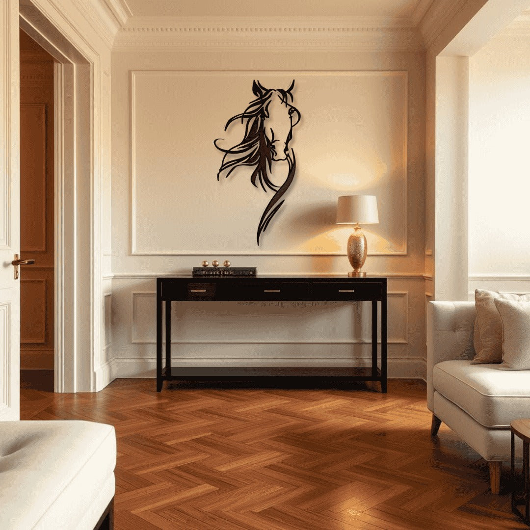 Horse Wall Art D20 لوحة الخيل | Metal Wall Art