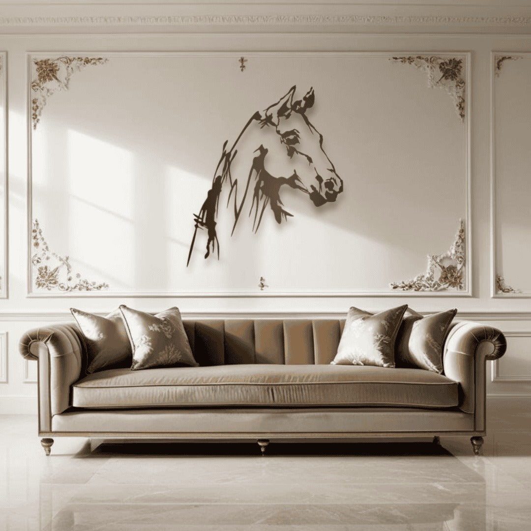 Horse Wall Art D22 لوحة الخيل | Metal Wall Art