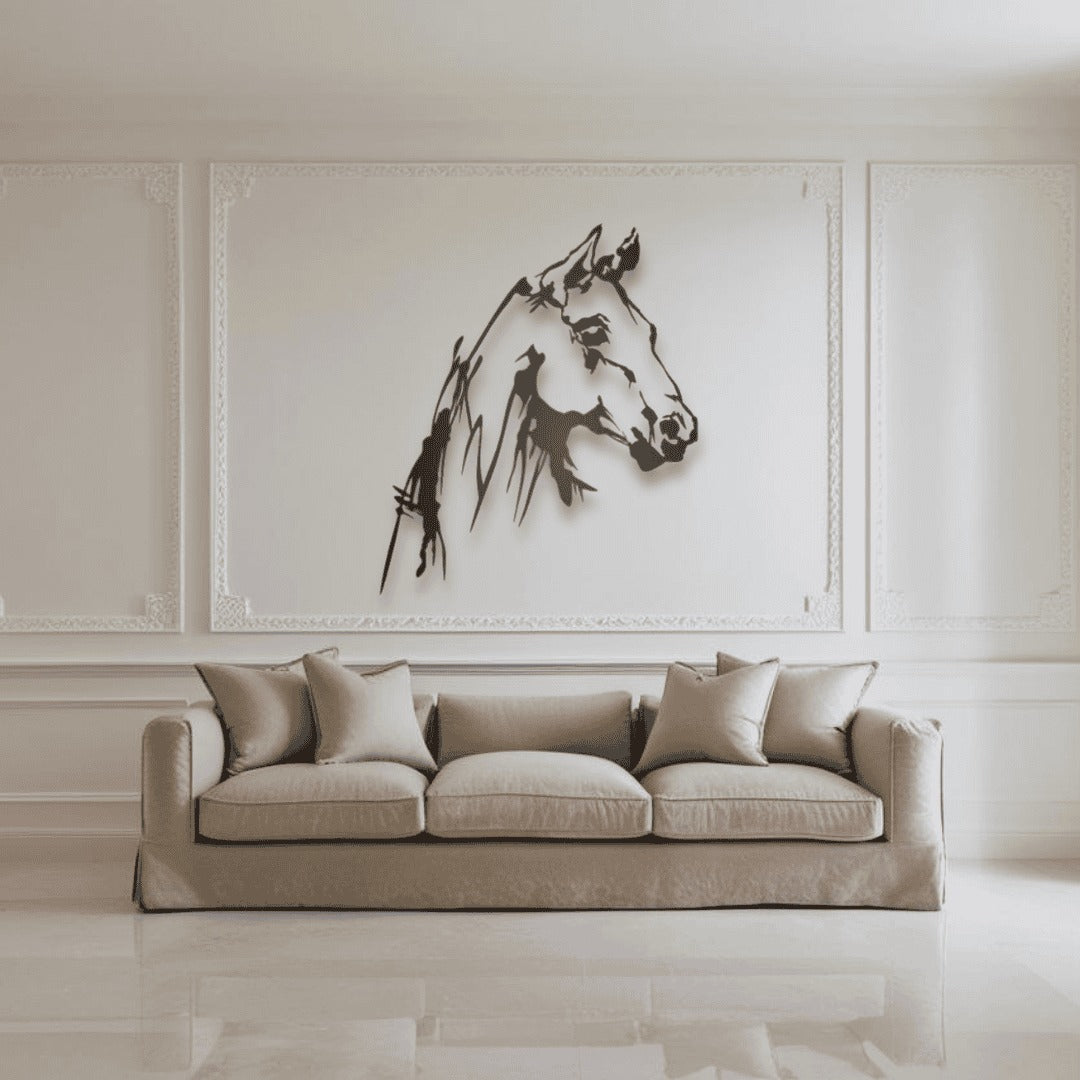 Horse Wall Art D22 لوحة الخيل | Metal Wall Art