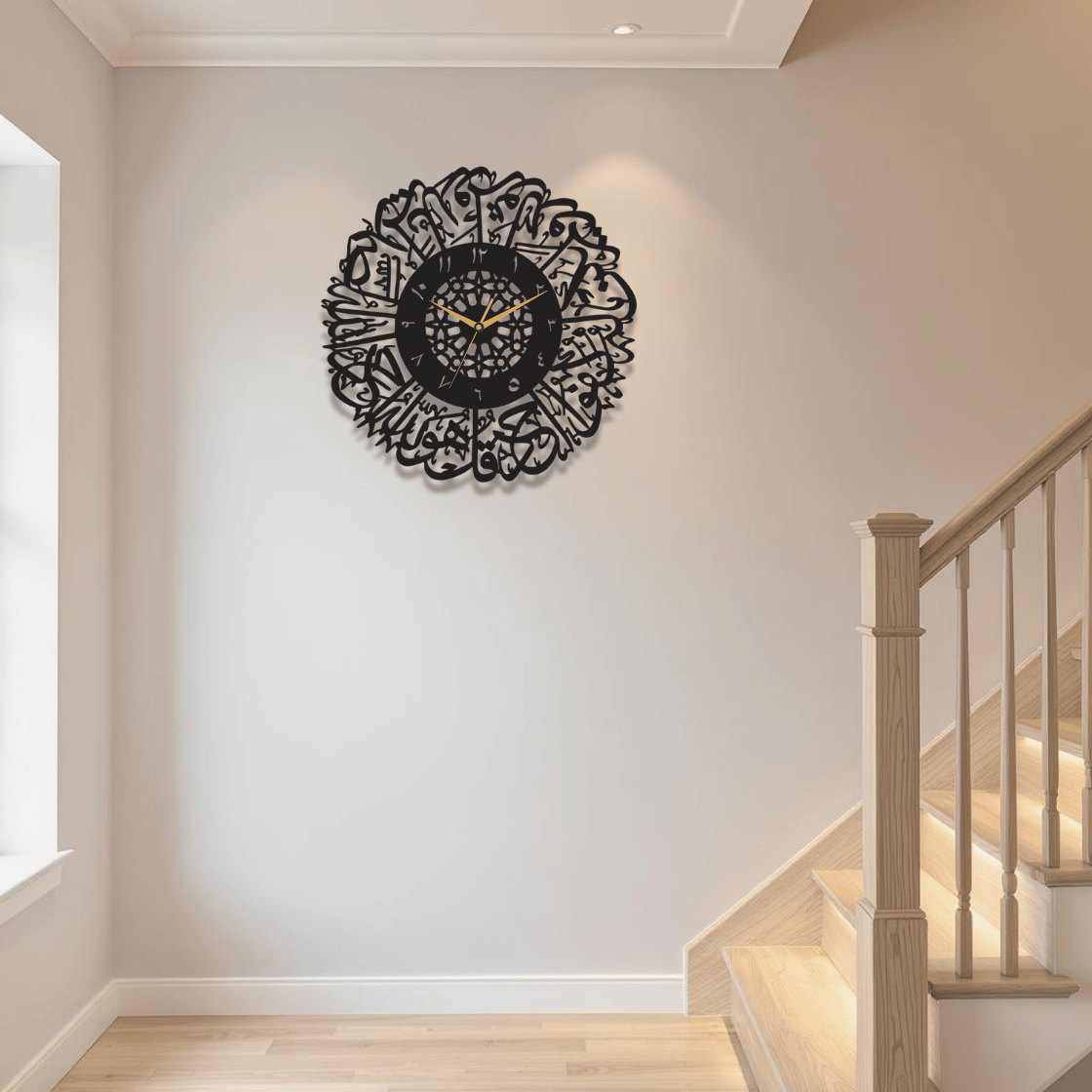 Surah Al Ikhlas | Metal Wall Clock