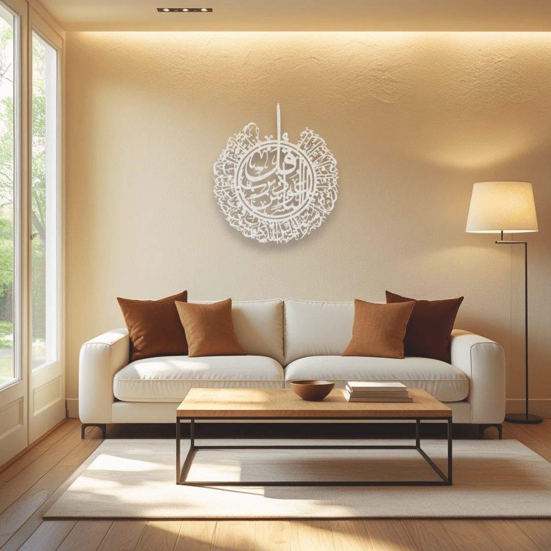 Surah An-Nas Metal Islamic Wall Art
