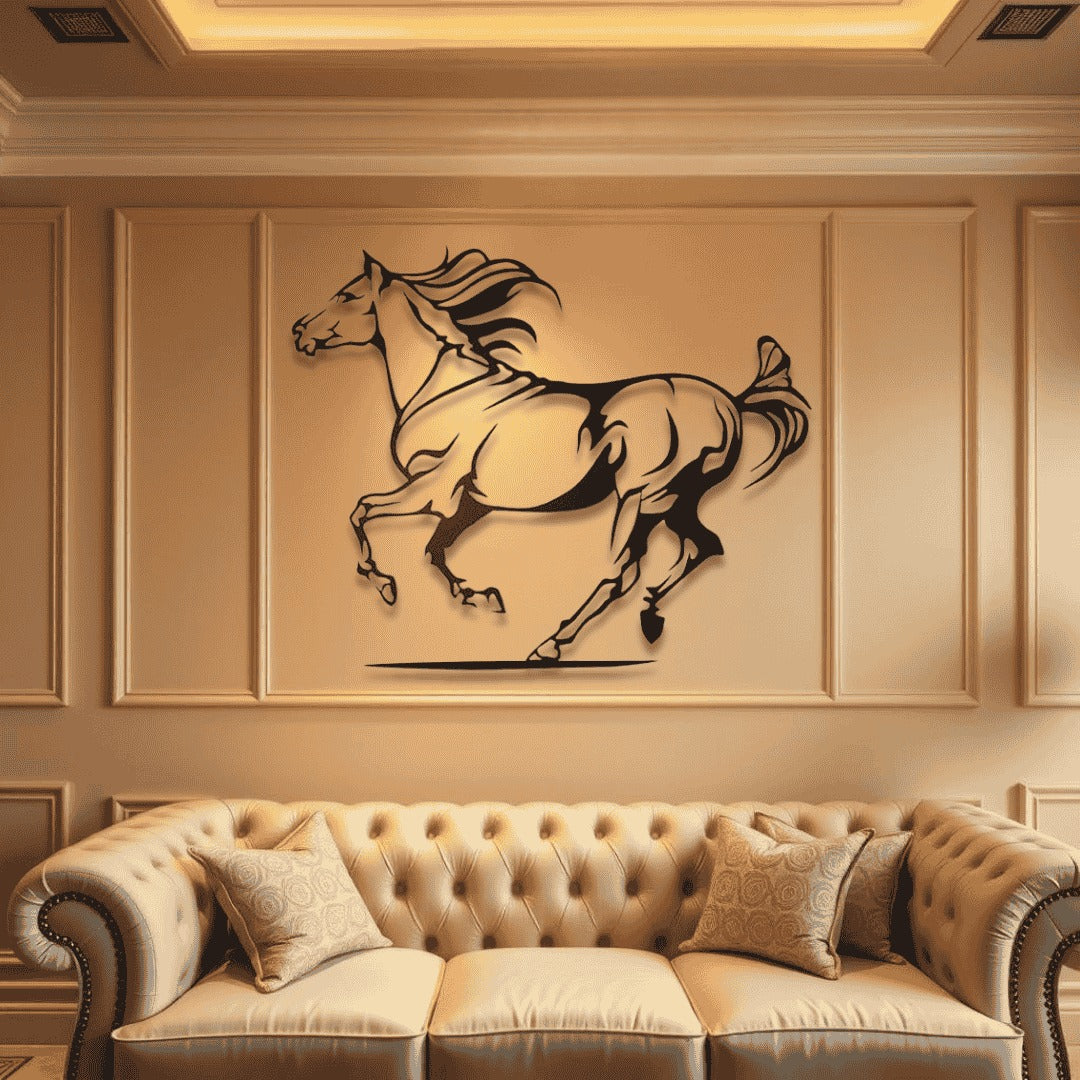 Horse Wall Art D13 لوحة الخيل | Metal Wall Art
