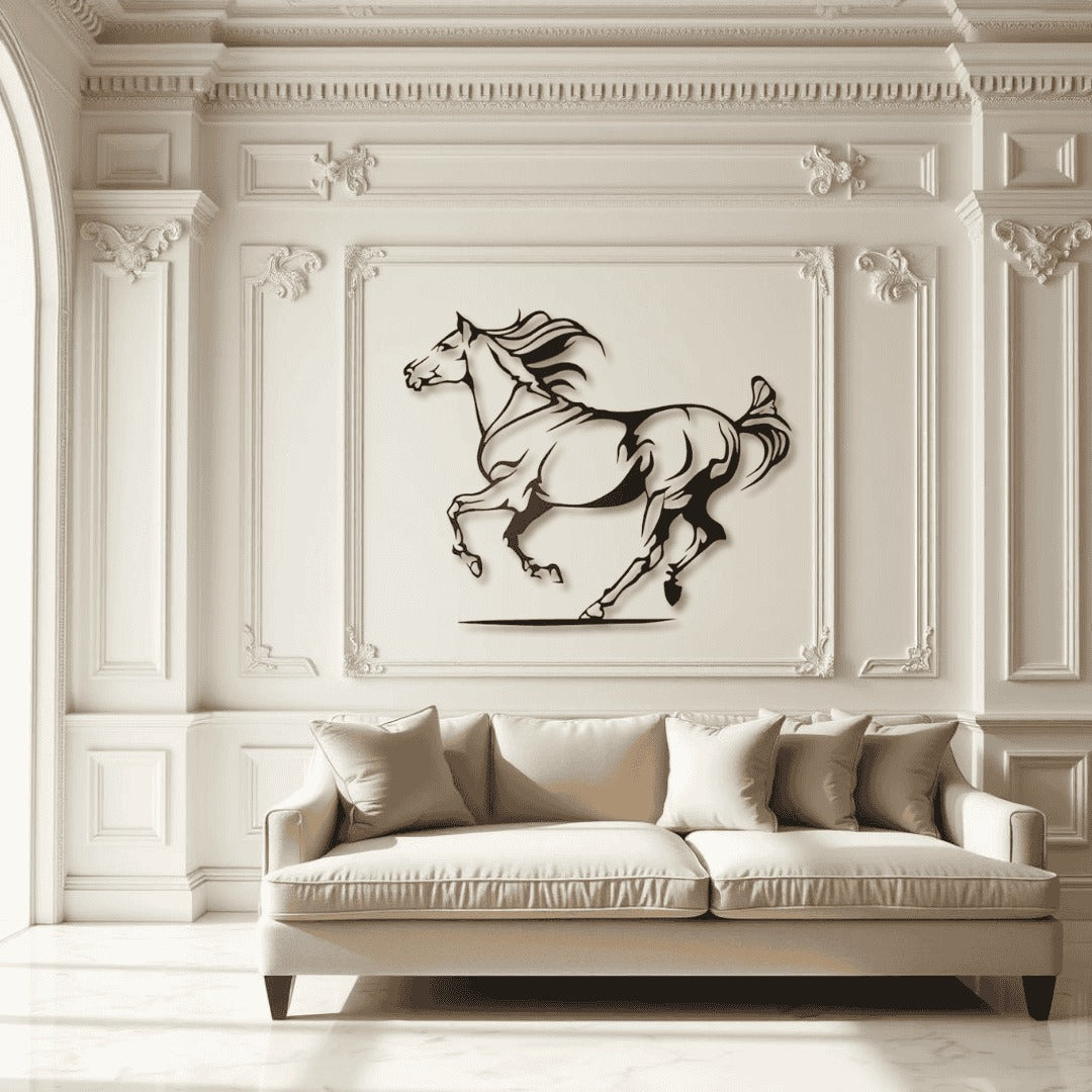 Horse Wall Art D13 لوحة الخيل | Metal Wall Art