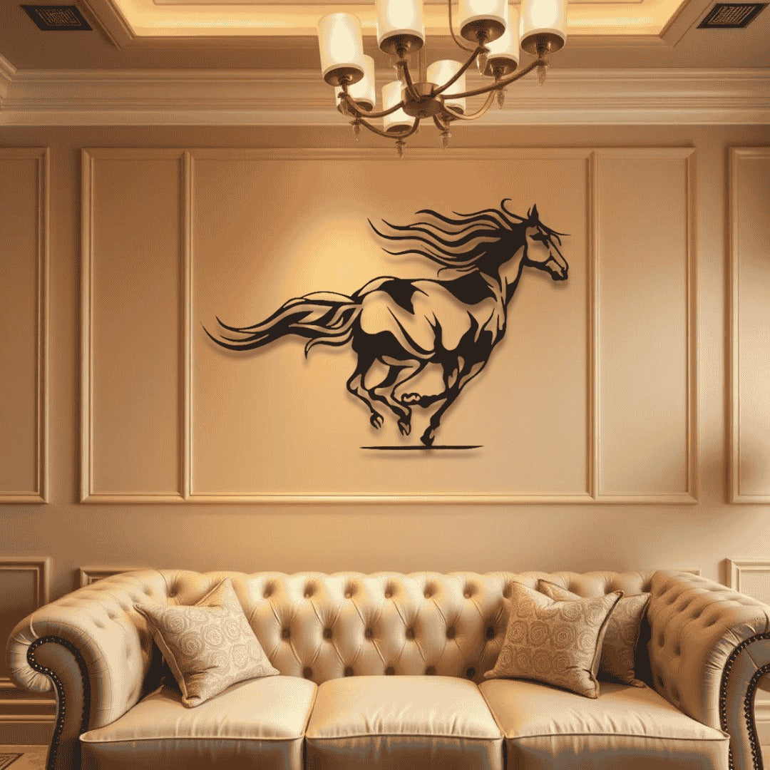 Horse Wall Art D14 لوحة الخيل | Metal Wall Art