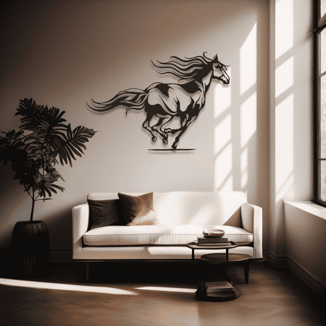 Horse Wall Art D14 لوحة الخيل | Metal Wall Art