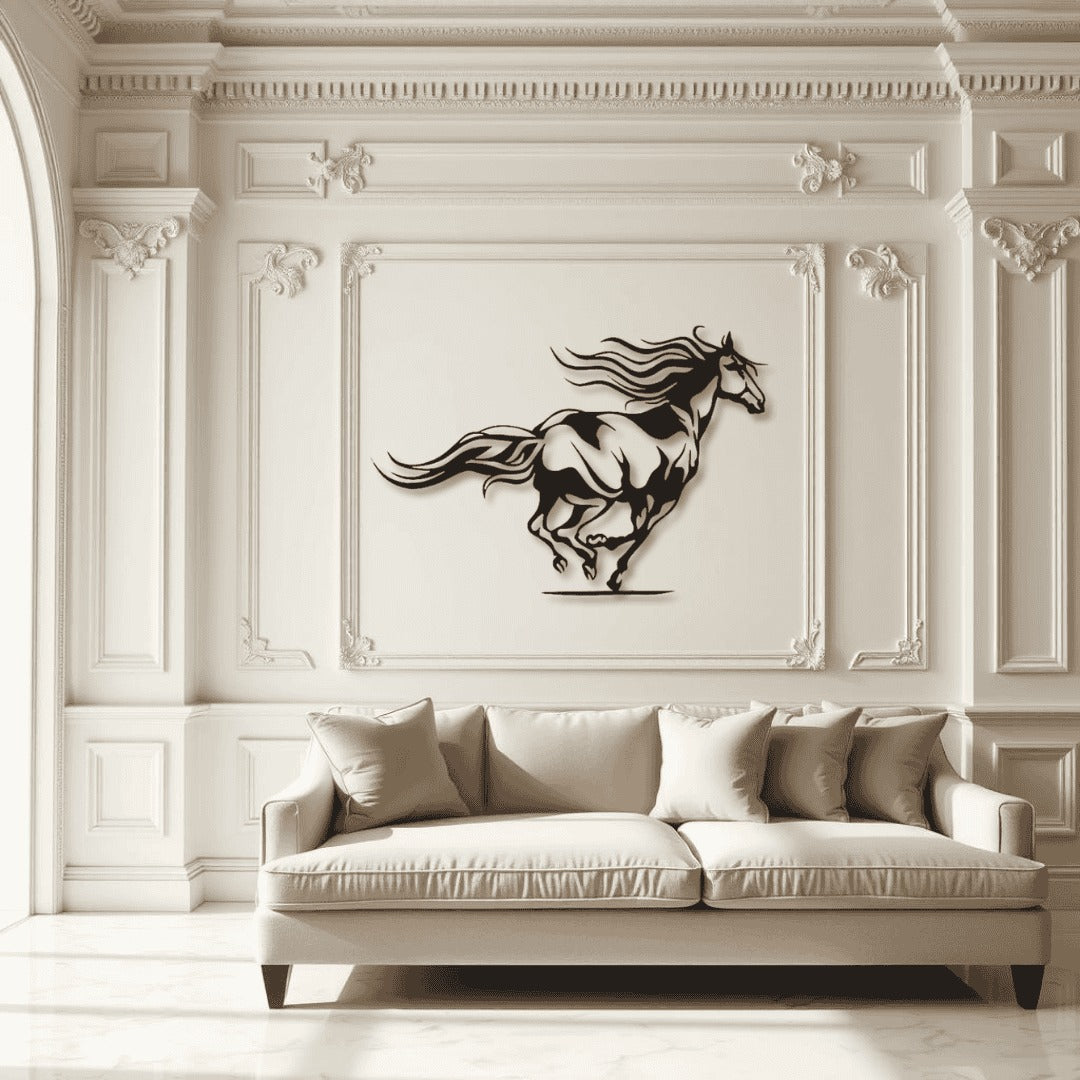 Horse Wall Art D14 لوحة الخيل | Metal Wall Art
