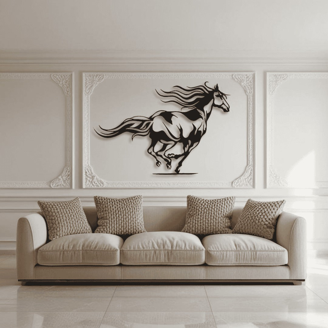 Horse Wall Art D14 لوحة الخيل | Metal Wall Art