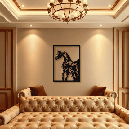 Horse Wall Art D19 لوحة الخيل | Metal Wall Art