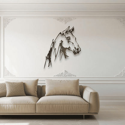 Horse Wall Art D22 لوحة الخيل | Metal Wall Art