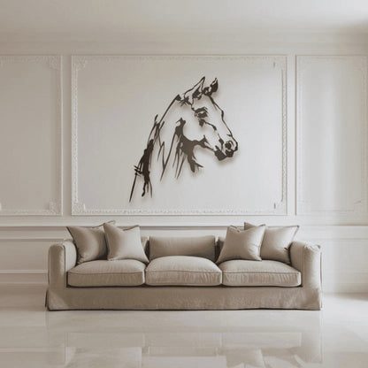 Horse Wall Art D22 لوحة الخيل | Metal Wall Art