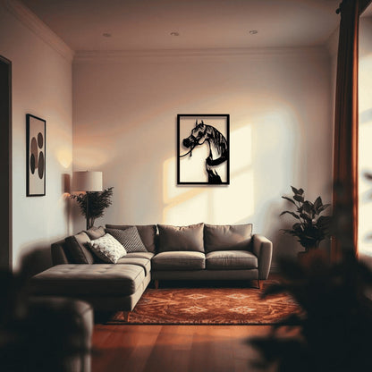 Horse Wall Art D3 لوحة الخيل | Metal Wall Art