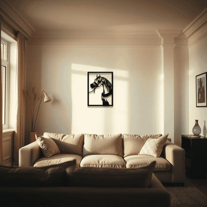 Horse Wall Art D3 لوحة الخيل | Metal Wall Art