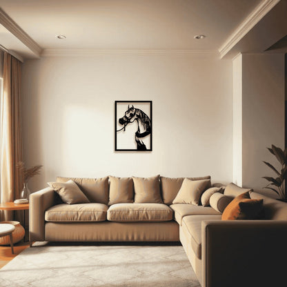 Horse Wall Art D3 لوحة الخيل | Metal Wall Art