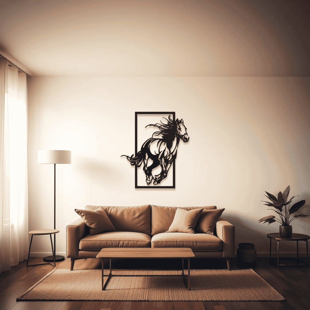 Horse Wall Art D4 لوحة الخيل | Metal Wall Art