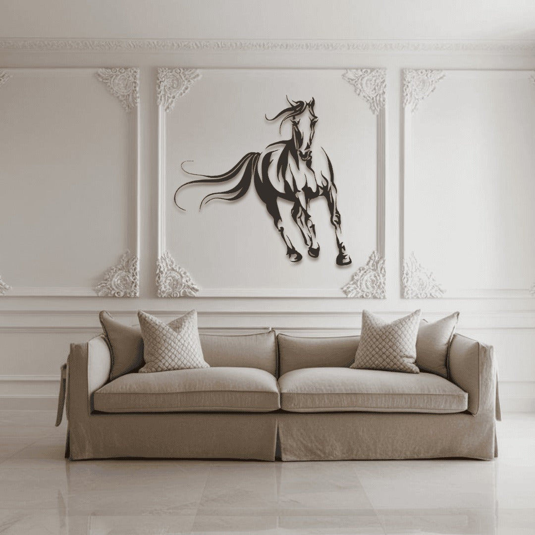 Horse Wall Art D5 لوحة الخيل | Metal Wall Art