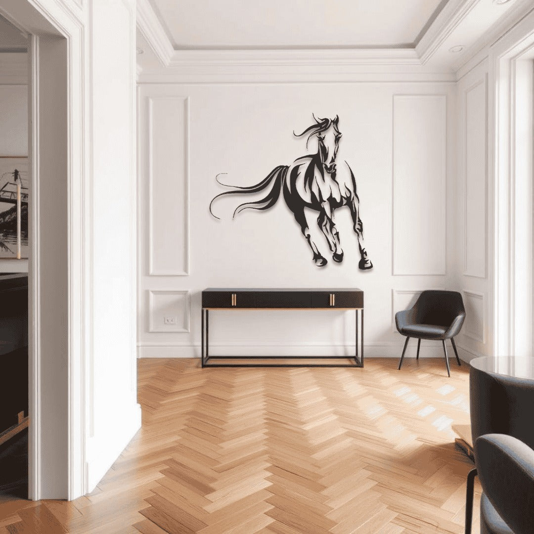 Horse Wall Art D5 لوحة الخيل | Metal Wall Art