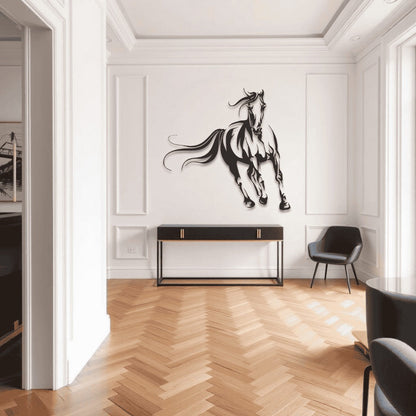 Horse Wall Art D5 لوحة الخيل | Metal Wall Art