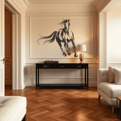 Horse Wall Art D5 لوحة الخيل | Metal Wall Art