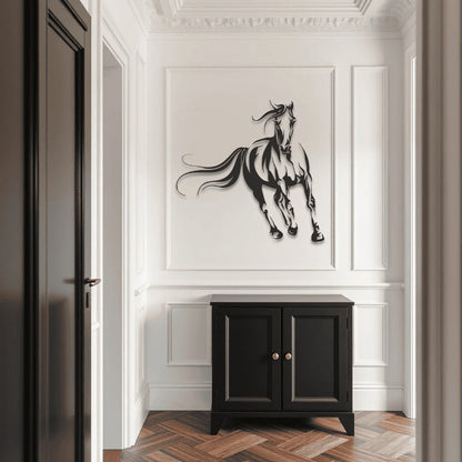 Horse Wall Art D5 لوحة الخيل | Metal Wall Art