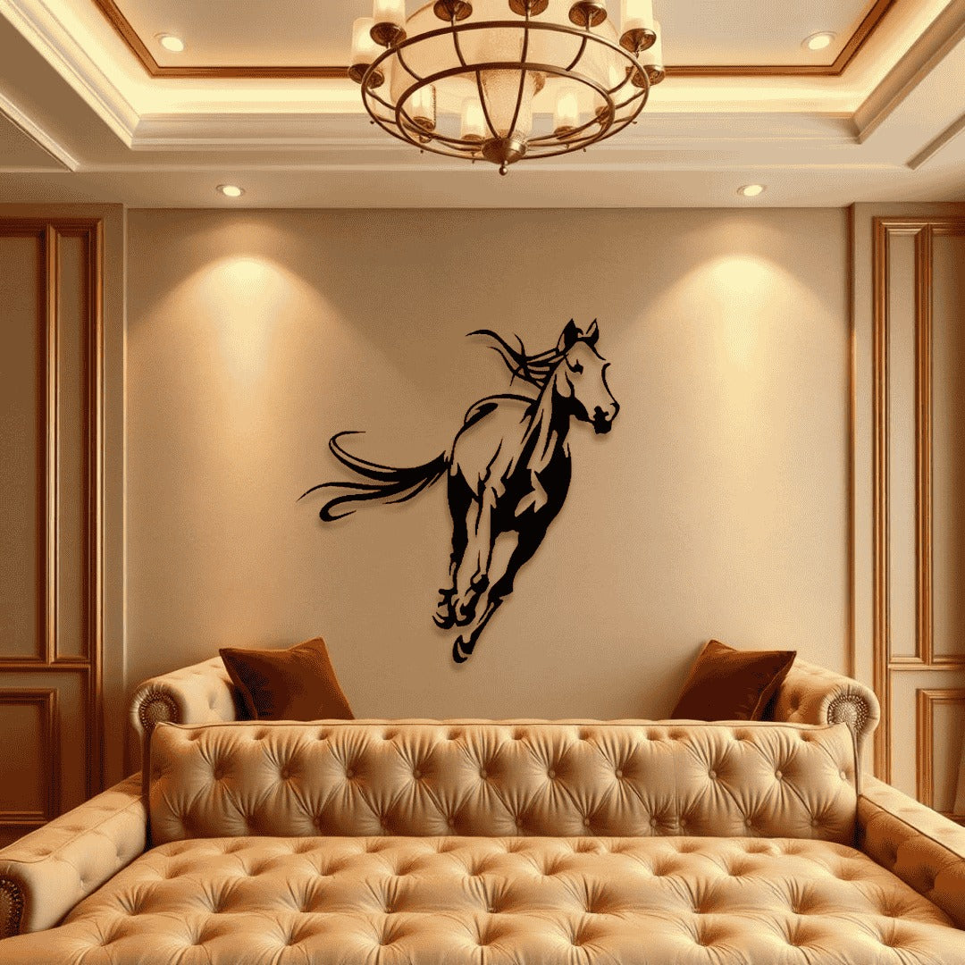 Horse Wall Art D6 لوحة الخيل | Metal Wall Art