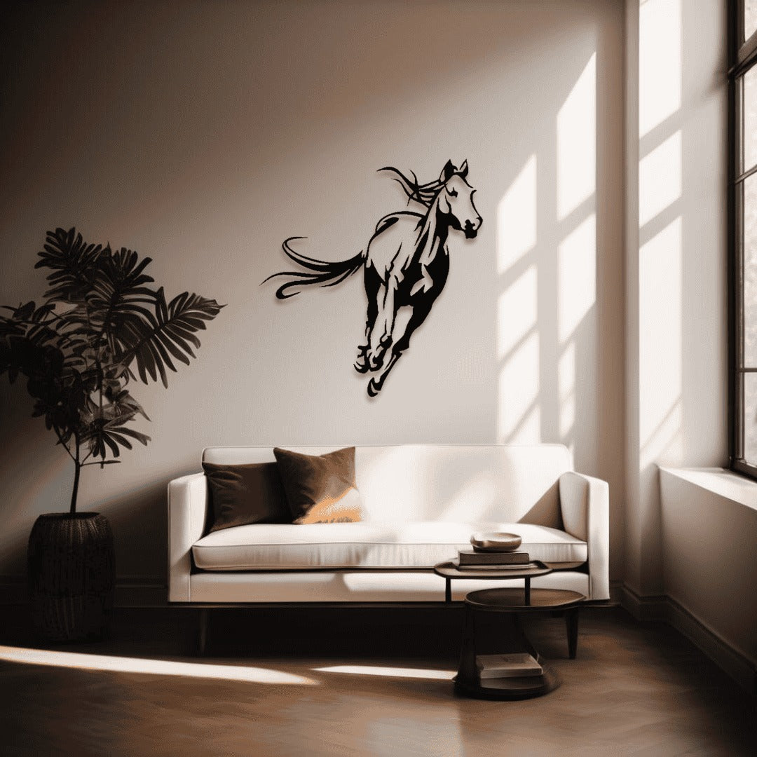 Horse Wall Art D6 لوحة الخيل | Metal Wall Art
