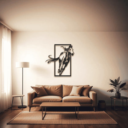 Horse Wall Art D7 لوحة الخيل | Metal Wall Art