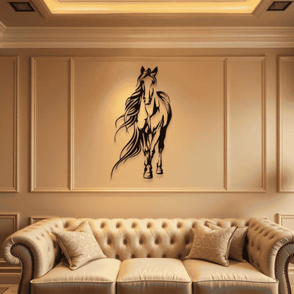 Horse Wall Art D9 لوحة الخيل | Metal Wall Art