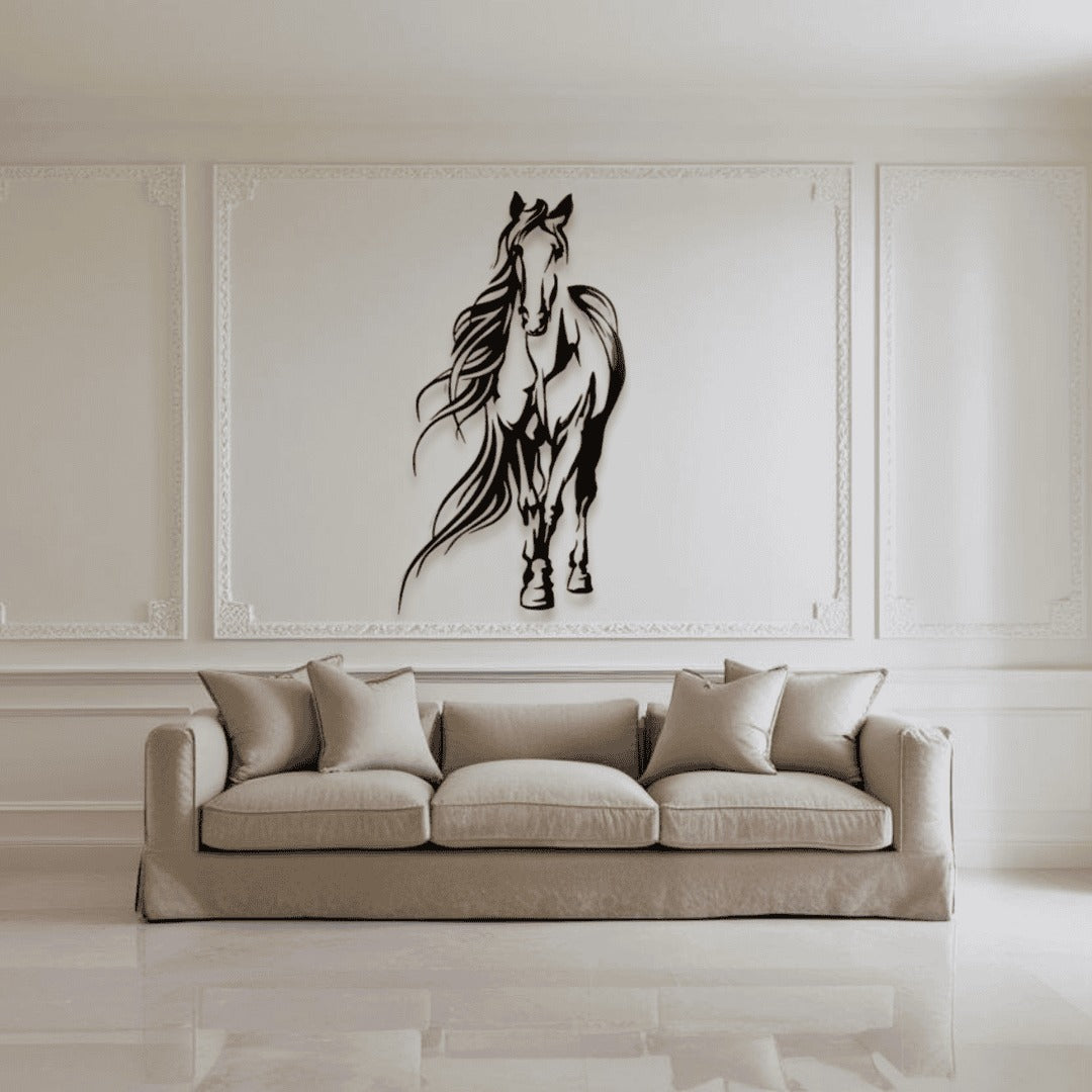Horse Wall Art D9 لوحة الخيل | Metal Wall Art