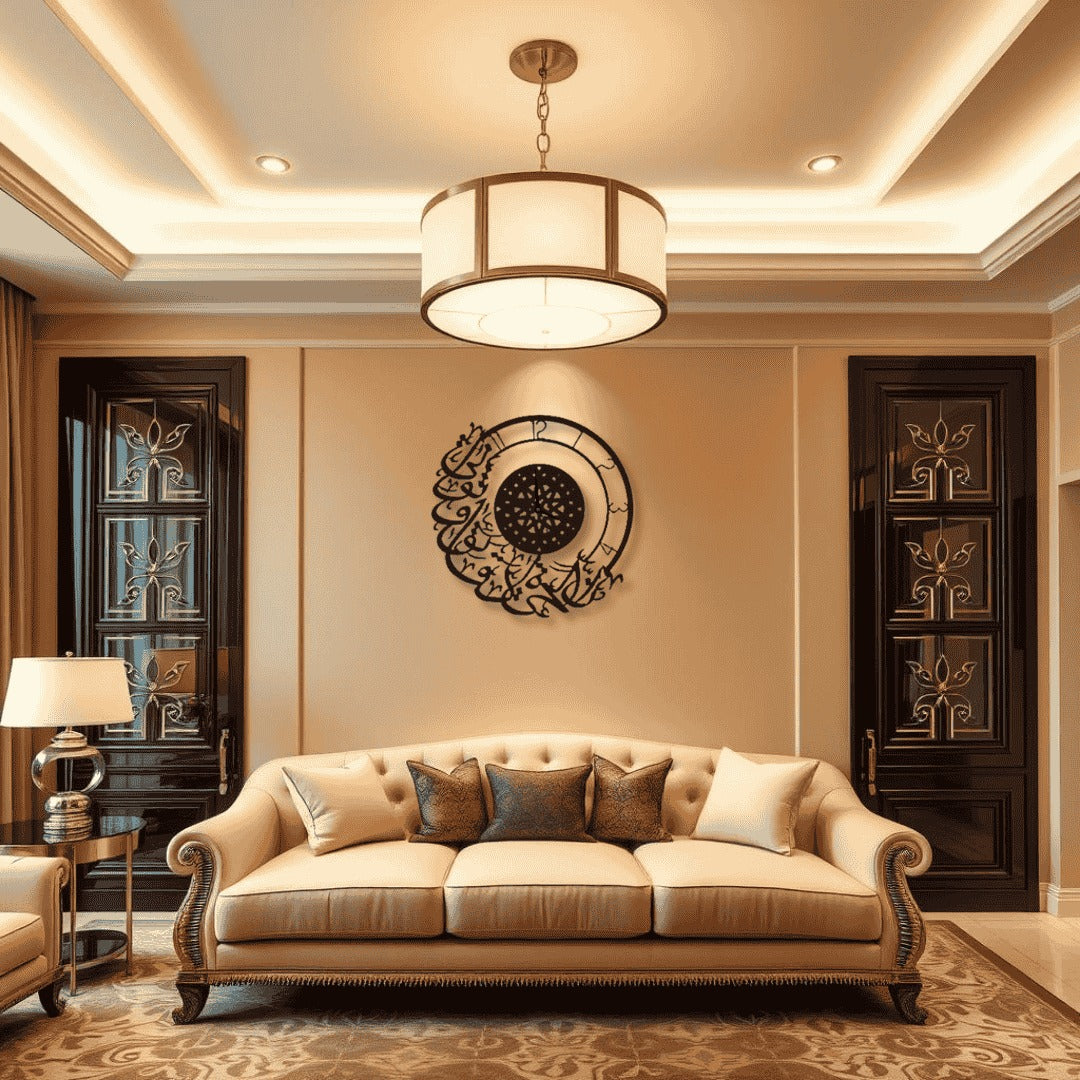 Life Is Minutes & Seconds Wall Clock  ساعة حائط إن الحياة دقائق وثواني